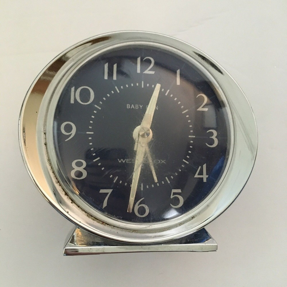 Vintage BIG BEN Westclox Desk Alarm Clock Made in USA